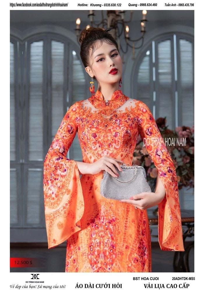 Gợi ý kiểu áo dài mặc Tết đẹp mà bạn chưa biết